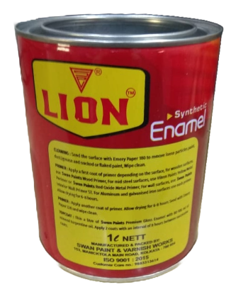 Lion Enamel